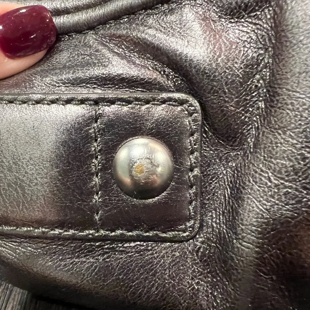 Coach Leather Zoe Hobo Bag